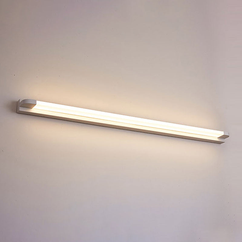 Medra de metal lineal matar el estilo moderno estilo de 1 luce de la pared de la pared de la pared lámpara