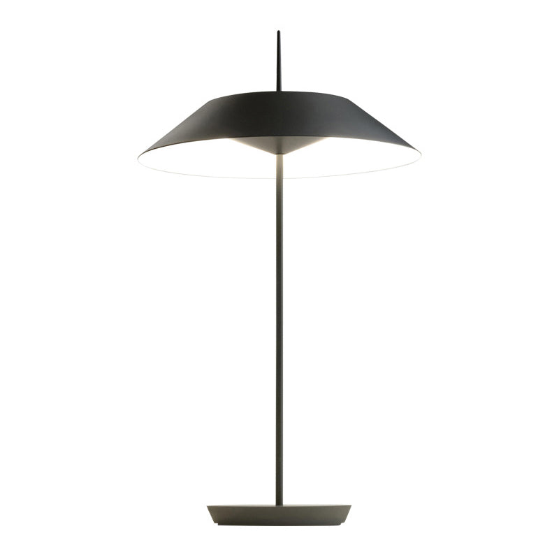 Modern Style Geometric Night Table Lamp Metal 1 Light Table Lamp