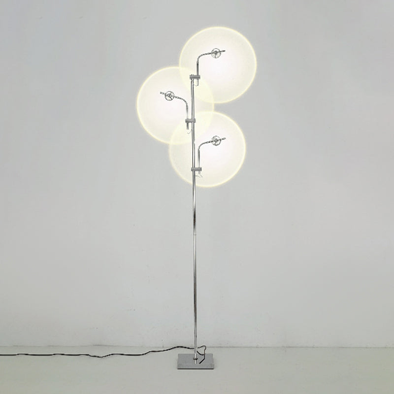 Modern Linear Floor Lamp Metal Multi Light LED Floor Light for Living Room