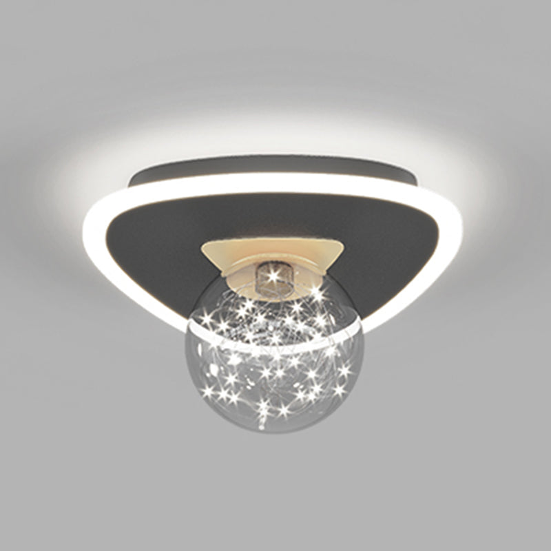 Modern Ceiling Lamp Gypsophila LED Flush Mount Light Fixture for Living Room