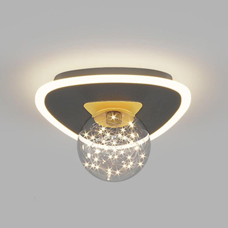 Modern Ceiling Lamp Gypsophila LED Flush Mount Light Fixture for Living Room