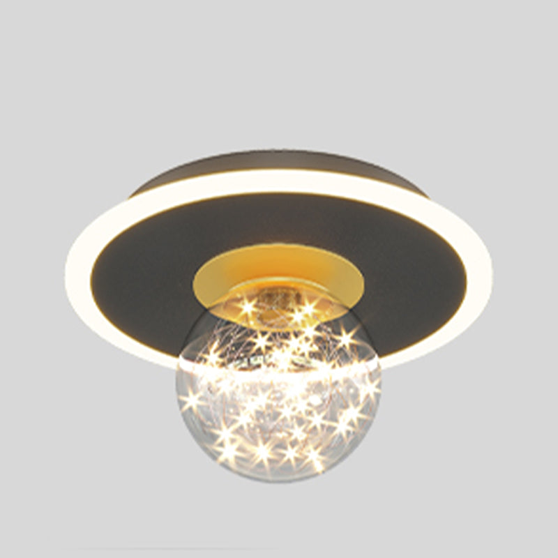 Modern Ceiling Lamp Gypsophila LED Flush Mount Light Fixture for Living Room