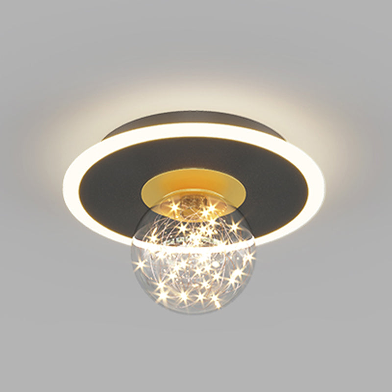 Modern Ceiling Lamp Gypsophila LED Flush Mount Light Fixture for Living Room