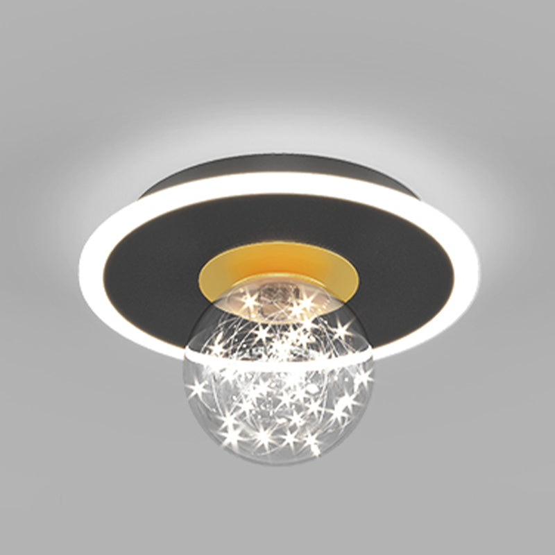 Modern Ceiling Lamp Gypsophila LED Flush Mount Light Fixture for Living Room