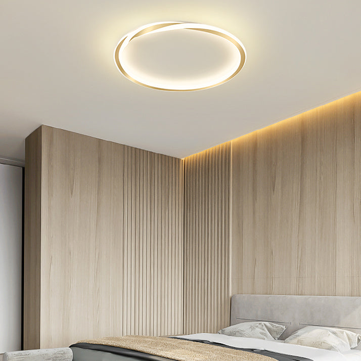 LED Flush Mounted Ceiling Lights Simplicity Ceiling Light Fixture for Bedroom