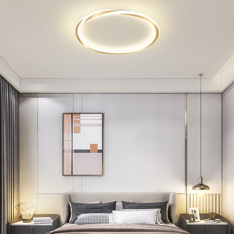 LED Flush Mounted Ceiling Lights Simplicity Ceiling Light Fixture for Bedroom