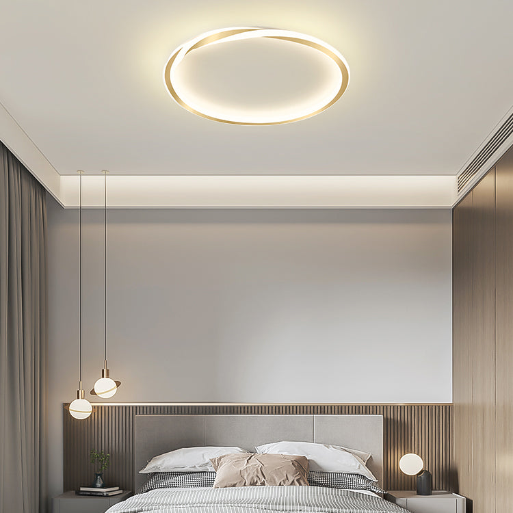 LED Flush Mounted Ceiling Lights Simplicity Ceiling Light Fixture for Bedroom