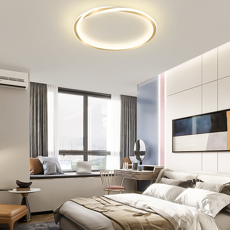 LED Flush Mounted Ceiling Lights Simplicity Ceiling Light Fixture for Bedroom