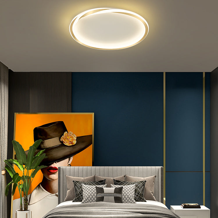 LED Flush Mounted Ceiling Lights Simplicity Ceiling Light Fixture for Bedroom