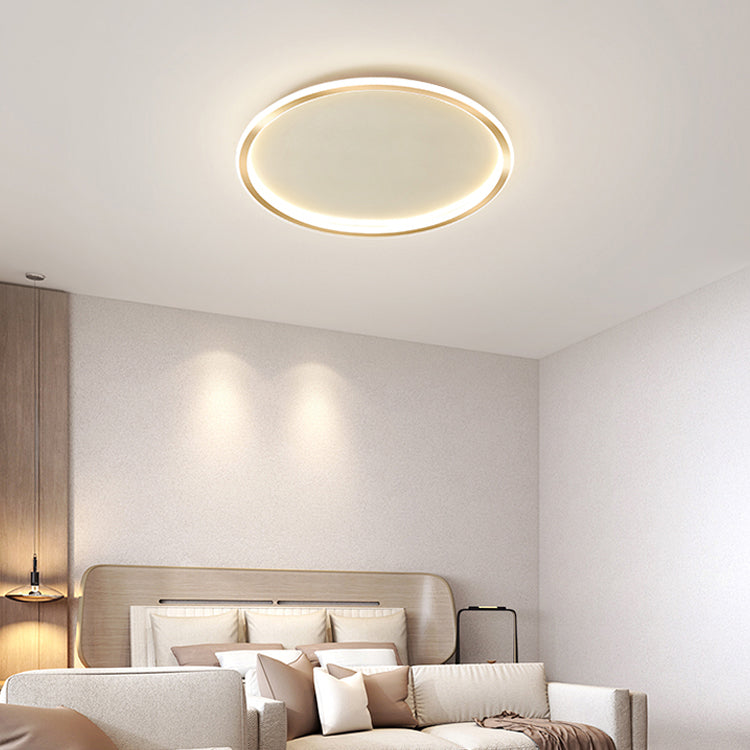 Ring Contemporary Lighting Fixture LED Flush Mounted Ceiling Lights for Living Room