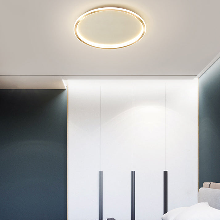 Anello illuminazione contemporanea LED LED Luci a soffitto montato per soggiorno