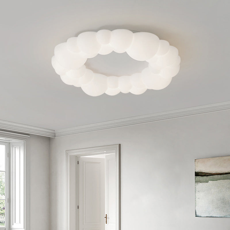 Lampada del soffitto del cerchio in metallo Monda a fiuto a LED MODERNO MOTORE LED