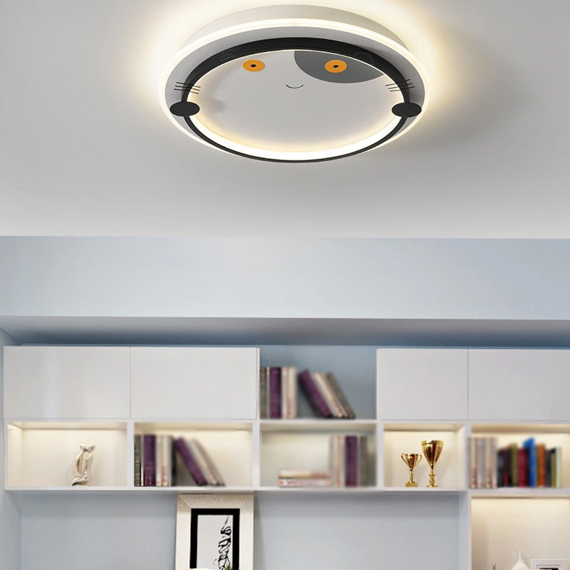 Lampada a soffitto a led per bambini a led per bambini Lampada da cartone animato Luce montata