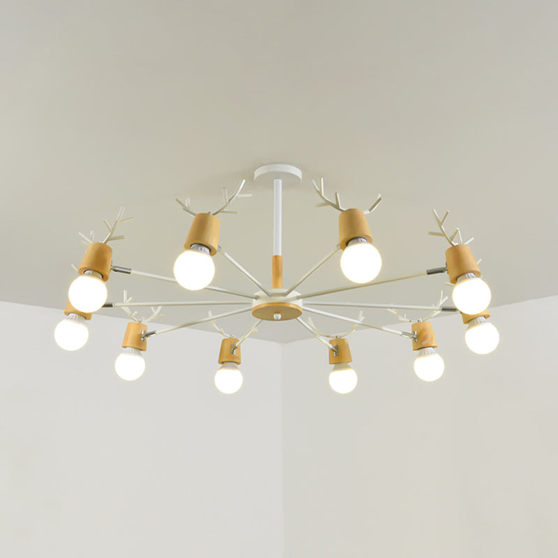 Chandelier de style moderne Metal Multi Light Hanging Lamping pour restaurant