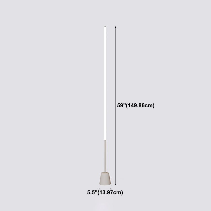 Luz de piso de 1 luz de estilo LED de estilo moderno para sala de estar para sala de estar