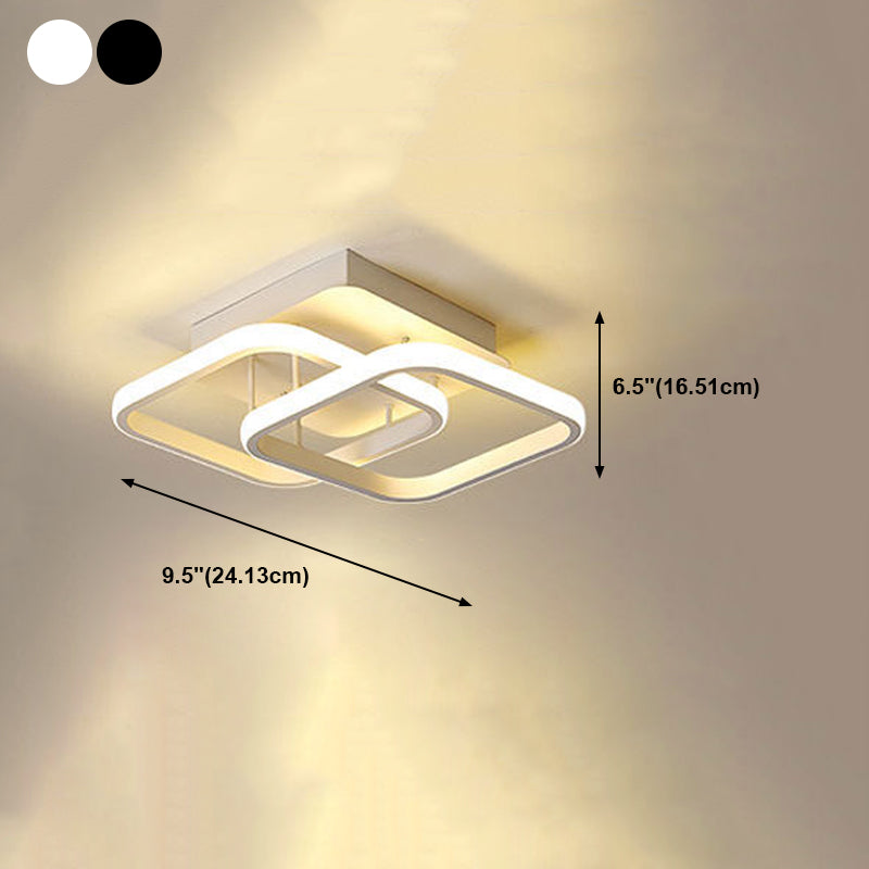 Luci a soffitto a filo a filo a filo dispositivo di illuminazione contemporanea per soggiorno