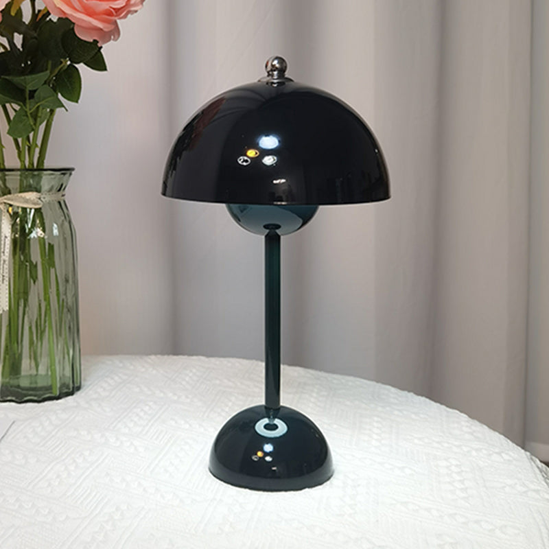 Domed Table Light Nordic Style Metal Night Table Lamp for Bedroom
