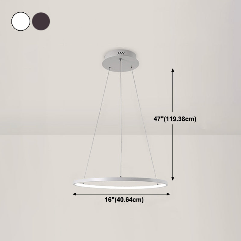 Moderne wielvorm kroonluchter licht metaal 1 licht kroonluchter verlichtingsarmatuur