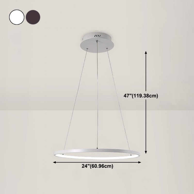 Moderne wielvorm kroonluchter licht metaal 1 licht kroonluchter verlichtingsarmatuur