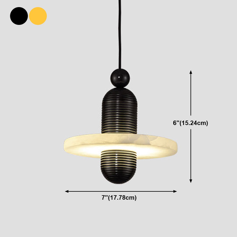 Luce sospesa in marmo Contemporaneo semplicità Pendente Aione per il salotto