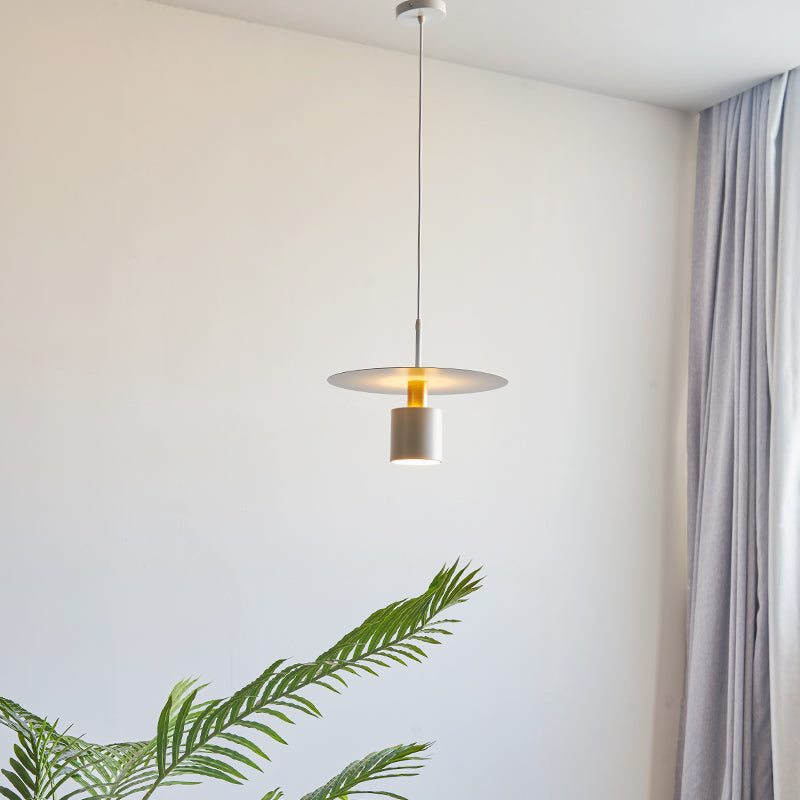 Metal Hanging Light Contemporary Simple Pendent Lighting Fixture for Drawing Room