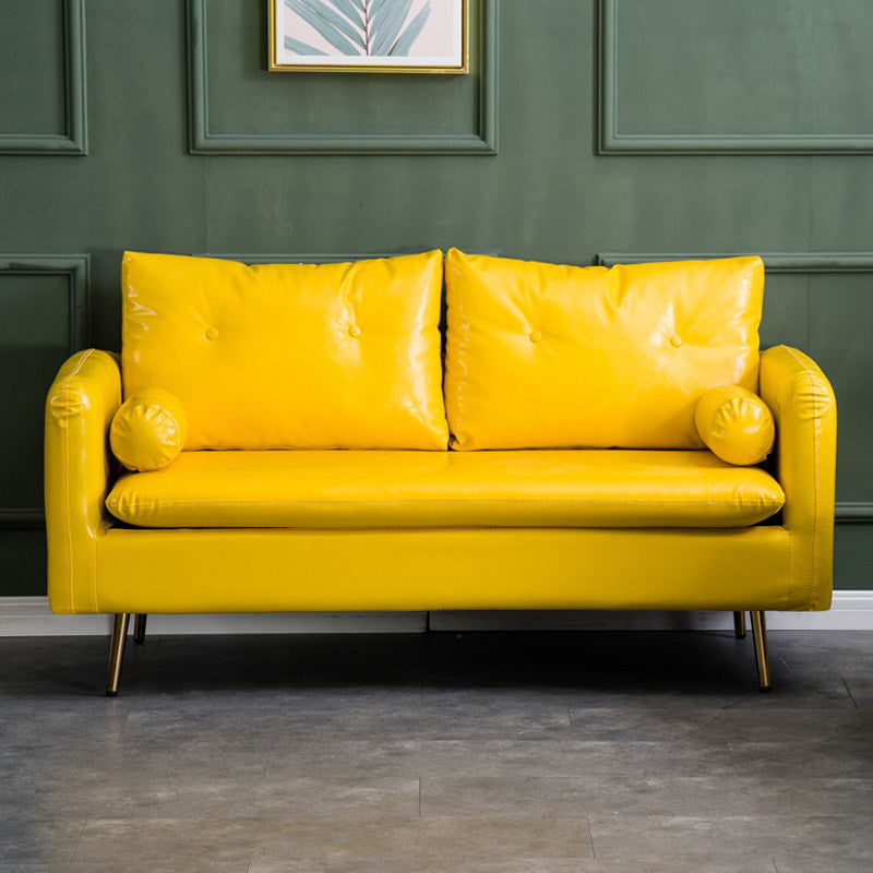 Tufted Square Arm Sofa Mitte des Jahrhunderts modern