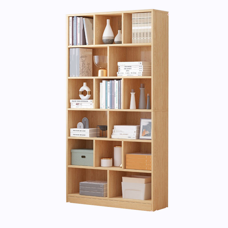 Bibliothèque en bois d'ingénierie de la bibliothèque de style scandinave pour salle d'étude de bureau à domicile