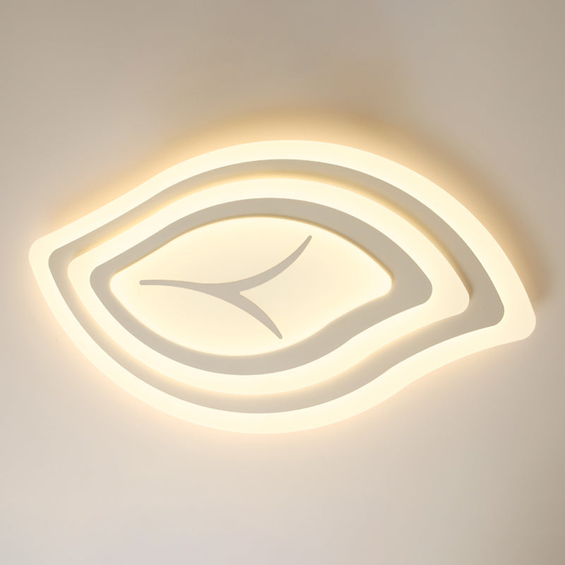 LED-Acrylendedecke der weißen Blatt Deckenbeleuchtung Nordic-Stil