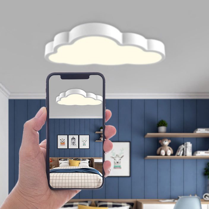 Colorida Luz de techo de montaje de montura de nubes Moderno de techo de montaje de lavado moderno
