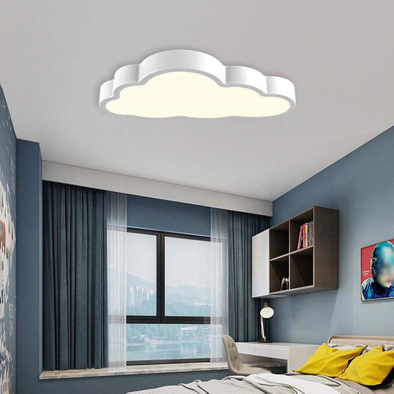 Colorful Cloud Flush Mount Ceiling Light Modern Flush Mount Ceiling Fixture