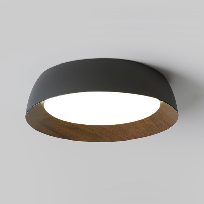 Moderne stijl geometrie vorm plafond armatuur metaal 1 licht spoel plafond verlichting armatuur