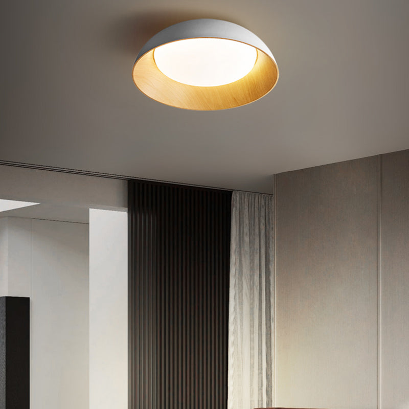 Moderne stijl geometrie vorm plafond armatuur metaal 1 licht spoel plafond verlichting armatuur