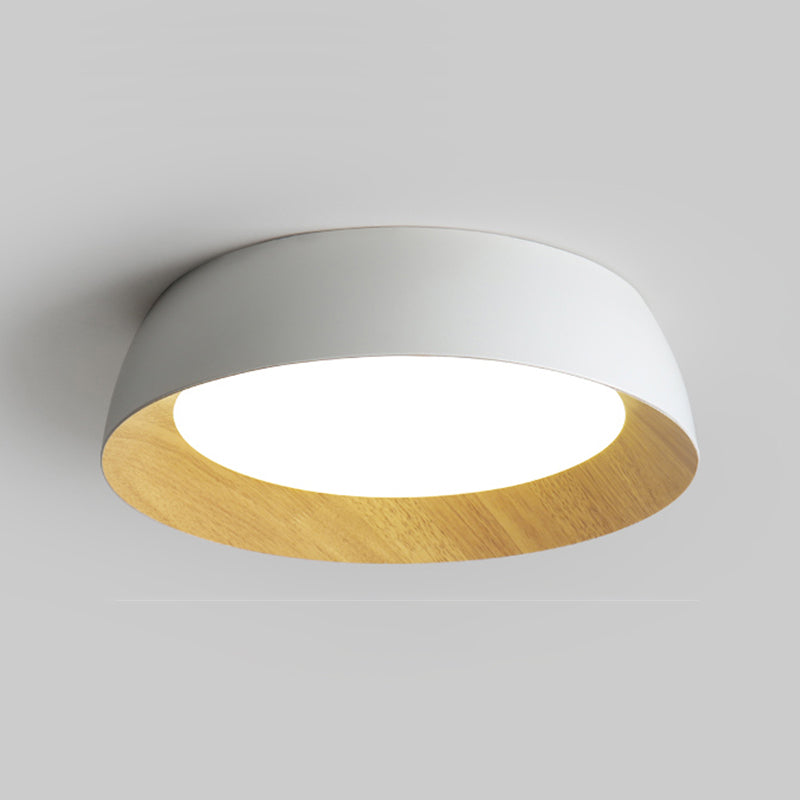 Moderne stijl geometrie vorm plafond armatuur metaal 1 licht spoel plafond verlichting armatuur