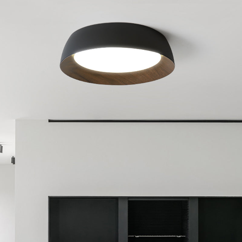 Moderne stijl geometrie vorm plafond armatuur metaal 1 licht spoel plafond verlichting armatuur