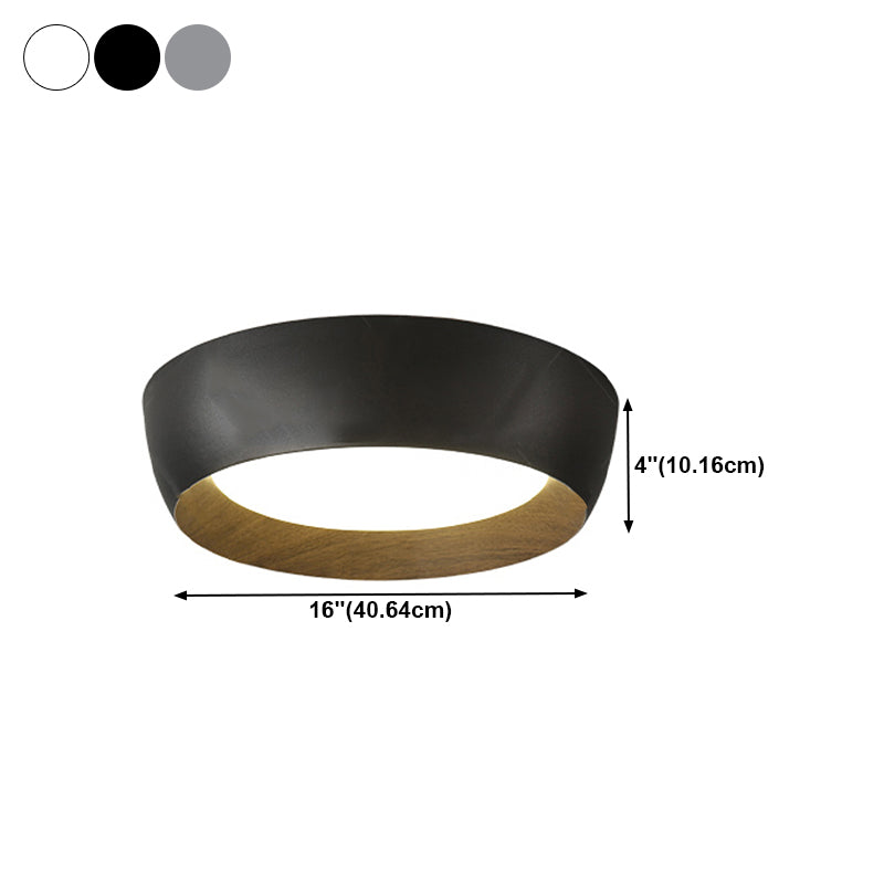 Forma de techo de forma de círculo de estilo moderno 1 Luz de techo de luz Luz de techo de luz
