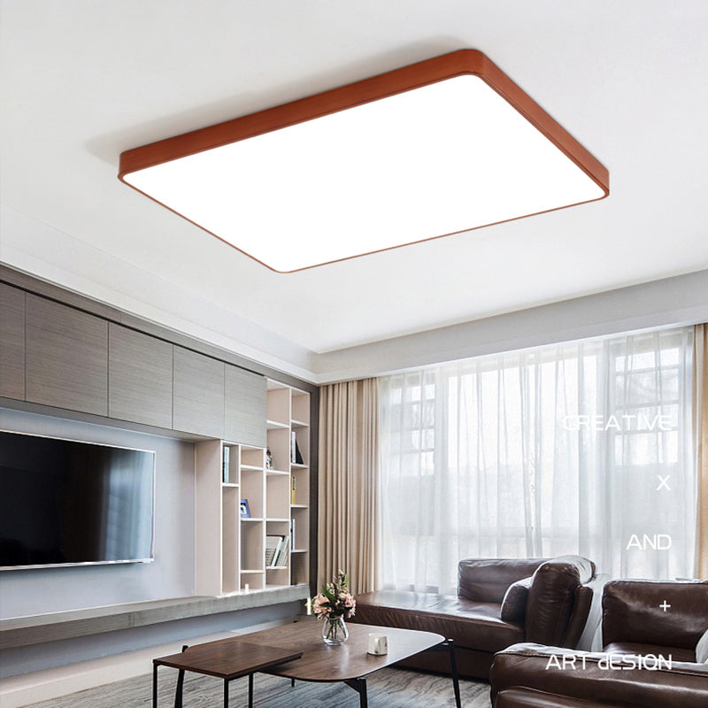 Moderne geometrische vorm plafond licht metaal LED spoeling Mount Light voor woonkamer