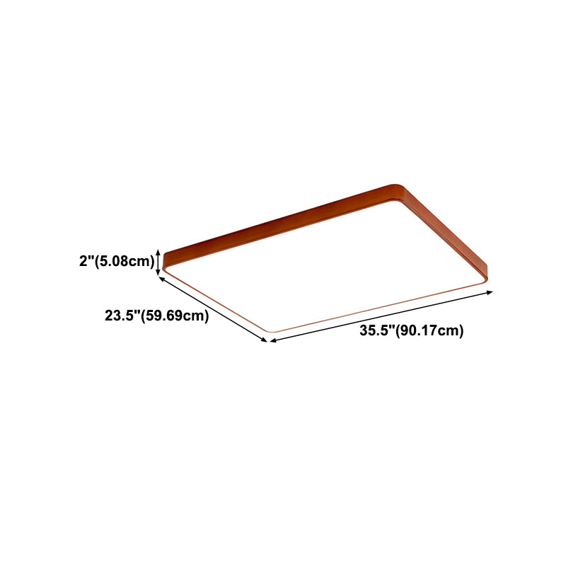 Moderne geometrische Form Deckenleuchte Metall LED Flush Mount Light für Wohnzimmer