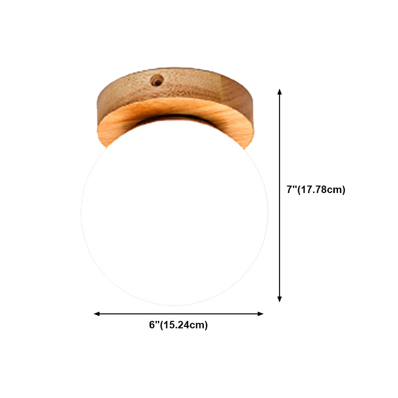 Luz de montaje de montura de techo de techo de madera moderno para sala de estar para sala de estar