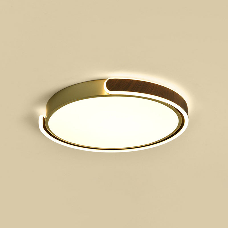 Light a soffitto rotondo Nordic Light LED Monte Luce per soggiorno