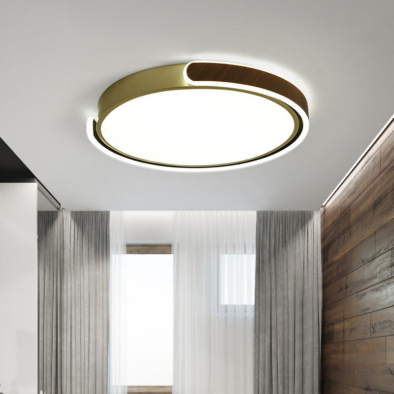 Light a soffitto rotondo Nordic Light LED Monte Luce per soggiorno