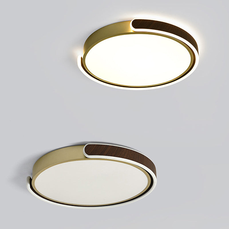 Light a soffitto rotondo Nordic Light LED Monte Luce per soggiorno