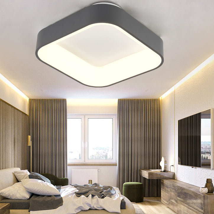 Geometrische spoelbevestigingsplafondlicht Modern Flush Mount Plafond Armture