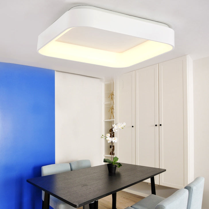 Geometrische spoelbevestigingsplafondlicht Modern Flush Mount Plafond Armture