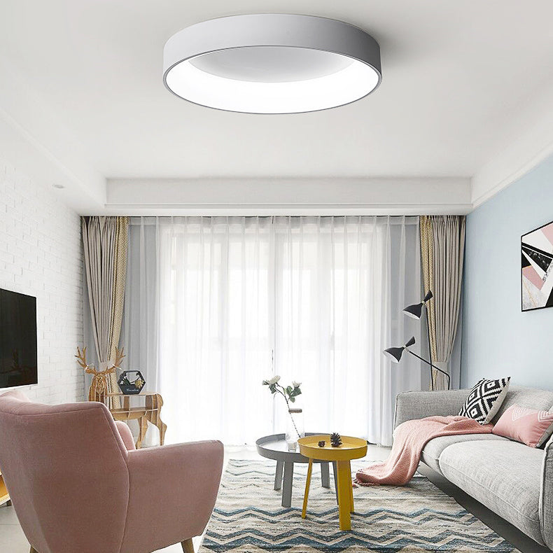 Geometrische spoelbevestigingsplafondlicht Modern Flush Mount Plafond Armture