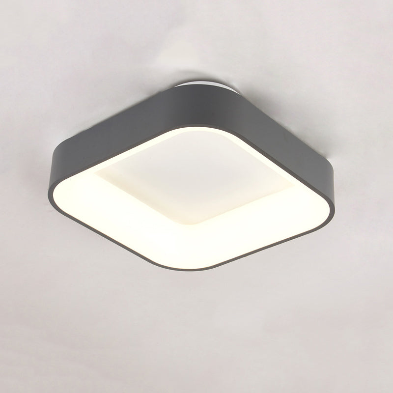 Geometrische spoelbevestigingsplafondlicht Modern Flush Mount Plafond Armture