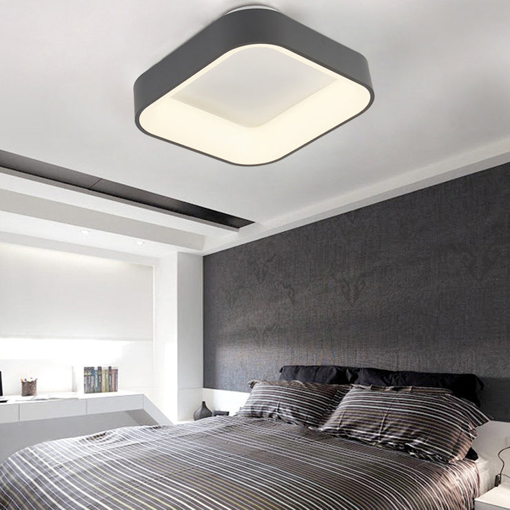 Geometrische spoelbevestigingsplafondlicht Modern Flush Mount Plafond Armture