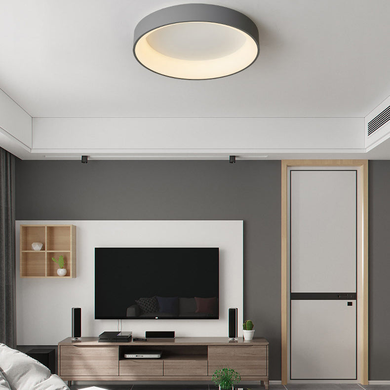 Geometrische spoelbevestigingsplafondlicht Modern Flush Mount Plafond Armture