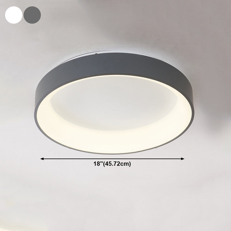 Geometrische spoelbevestigingsplafondlicht Modern Flush Mount Plafond Armture