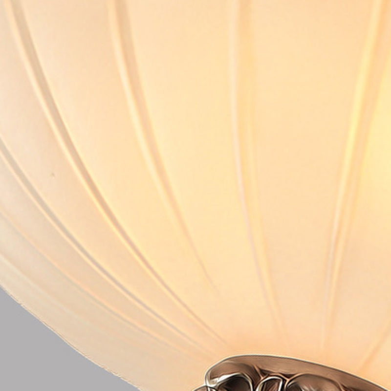 Modern Style Round Flush Mount Light Glass Multi-Light Flush Ceiling Lights