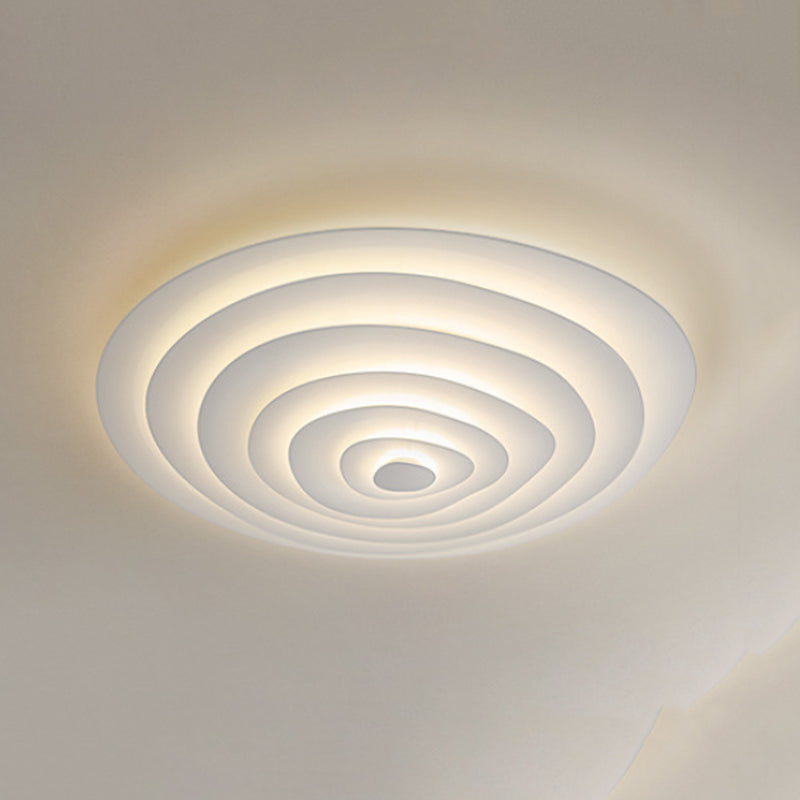 Luce a soffitto a filo metallico Luce moderna a sfioramento del soffitto